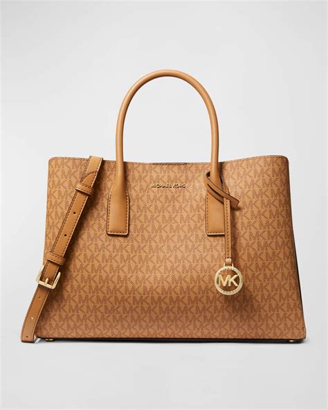 michael kors satchel macy'|michael kors manhattan satchel.